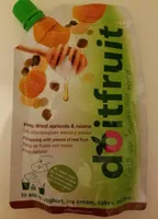 Topping de fruits avec morceaux de fruits naturels