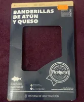 Banderillas de atún y queso