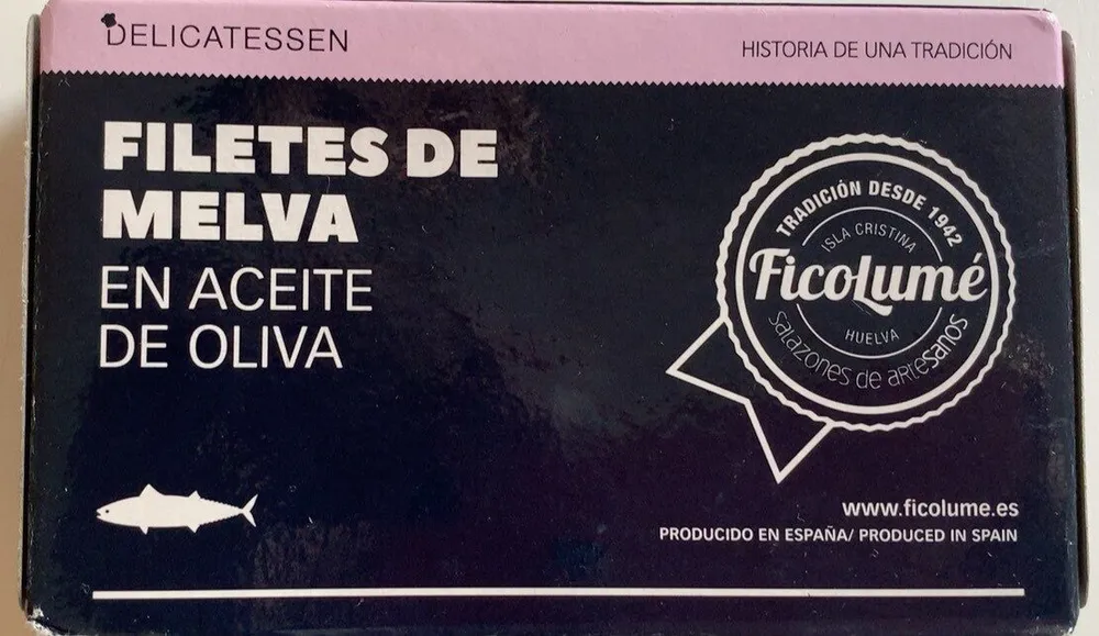 Filetes de melva en aceite de oliva