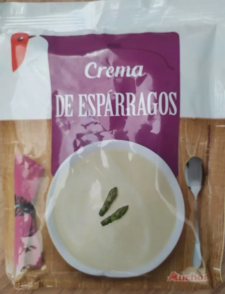 Crema deshidratada de espárragos