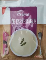 Crema deshidratada de espárragos