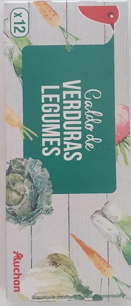 Caldo deshidratado de verduras