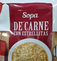 Sopa de Carne con Estrellitas