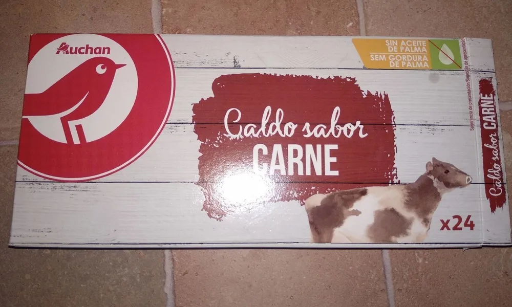Caldo sabor carne