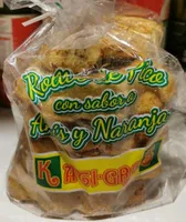 Rollos de anis y naranja