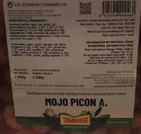 Aceitunas Mojo Picón