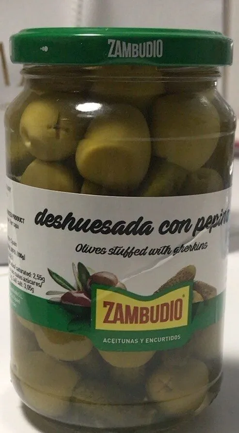 Deshuesada con pepino