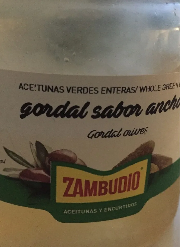 Gordal sabor anchoa