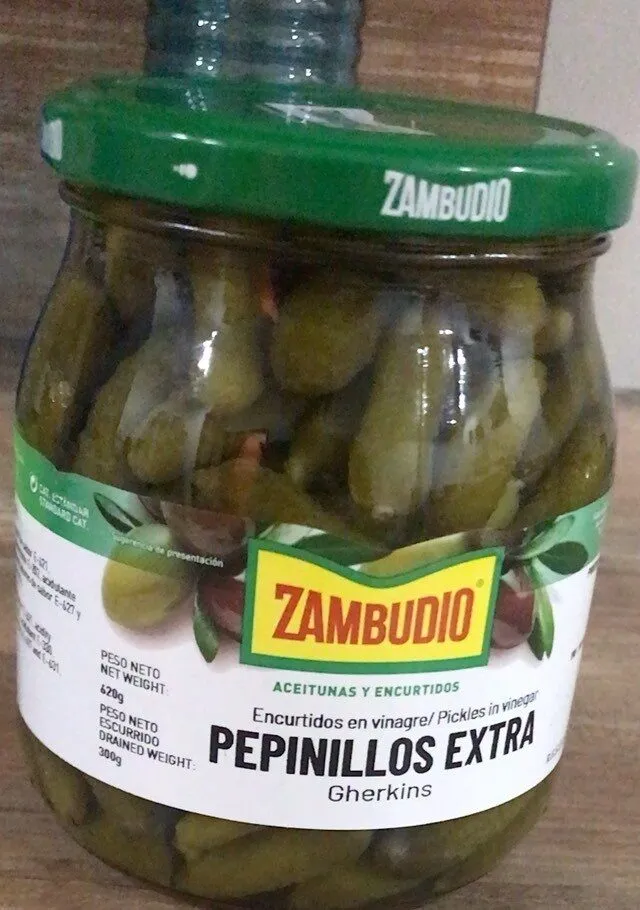 A. z. Pepinillos Extra T. carolina 580 G.