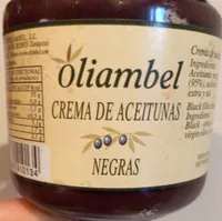 Crema aceitunas negras