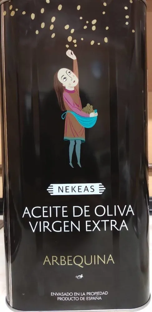 ARBEQUINA Aceite de oliva Virgen extra