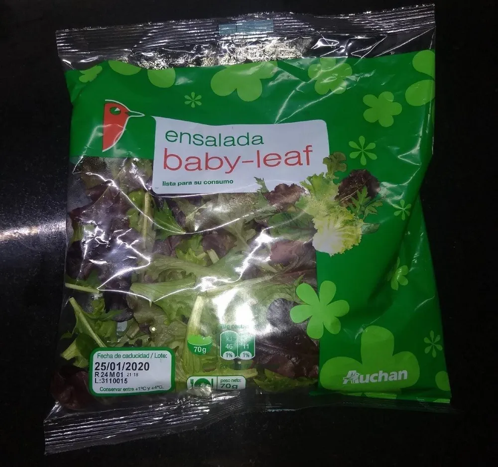 Ensalada baby-leaf
