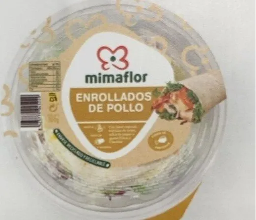 Enrollados de pollo