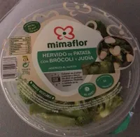 Hervido de patata con brocoli y judia