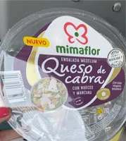 Ensalada mezclum queso de cabra