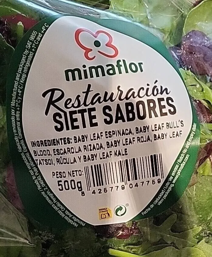 Mix lechuga siete sabores