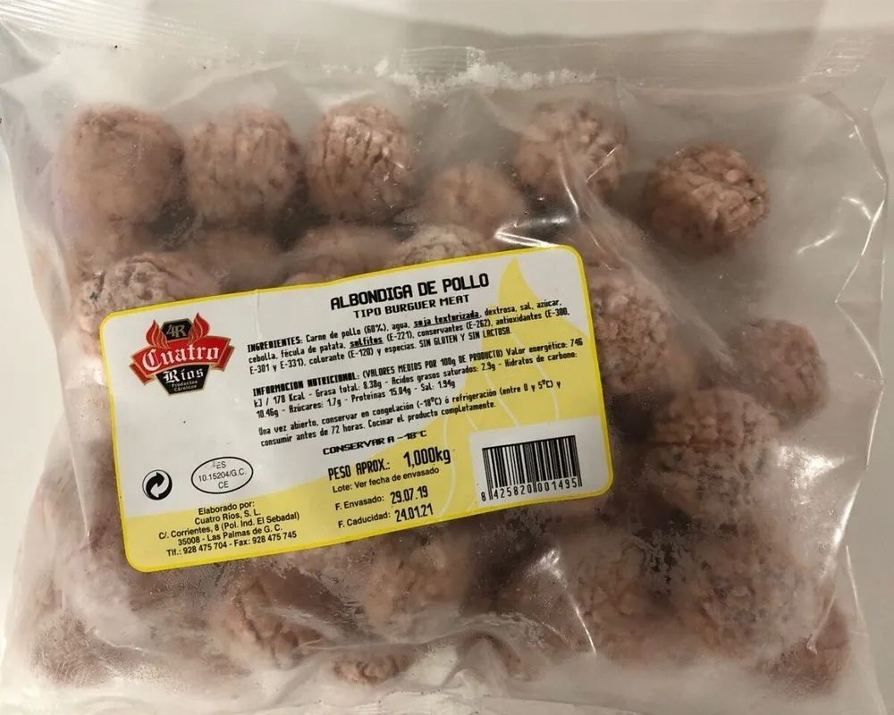 Albóndigas de pollo