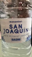 Agua Mineral Natural Manantial San Joaquin