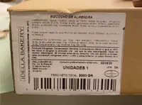 Bizcocho de almendra