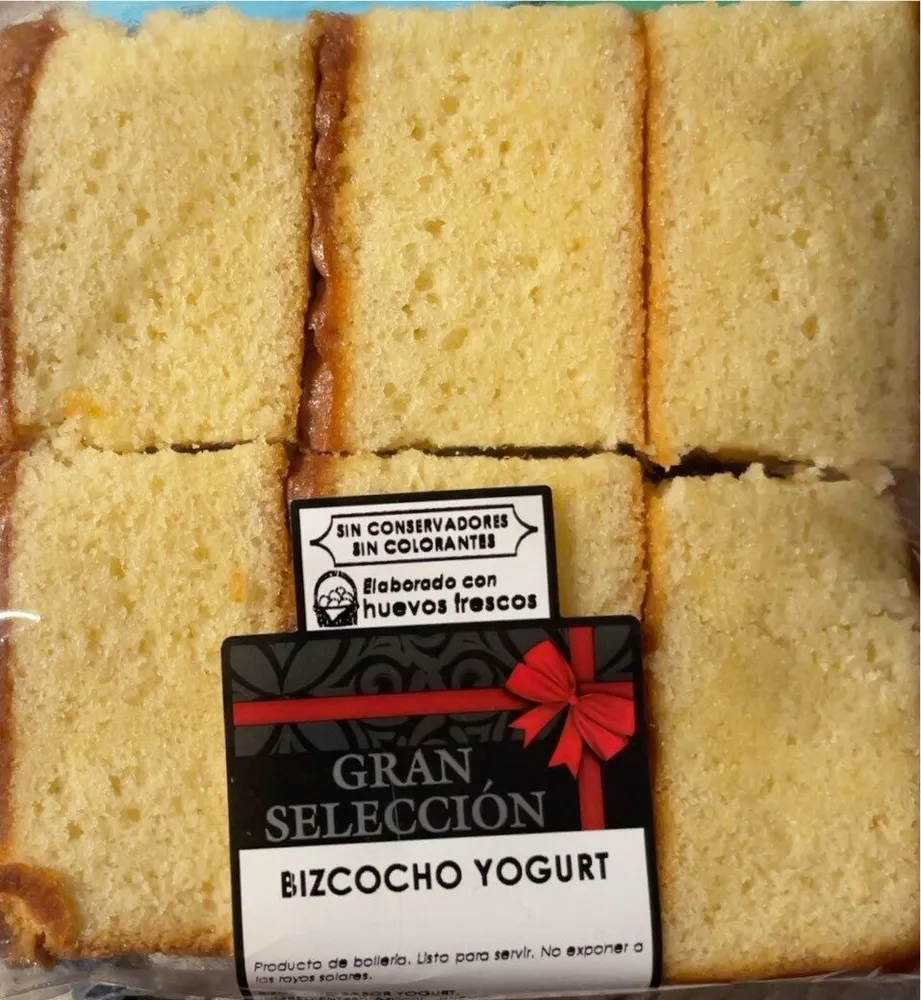 Bizcocho yogurt