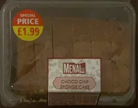 Choco chip sponge cake