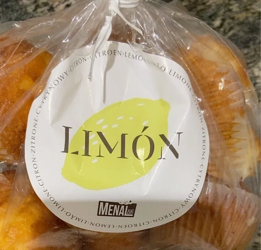 Magdalenas de limón