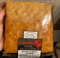 Bizcocho sin gluten y sin lactosa