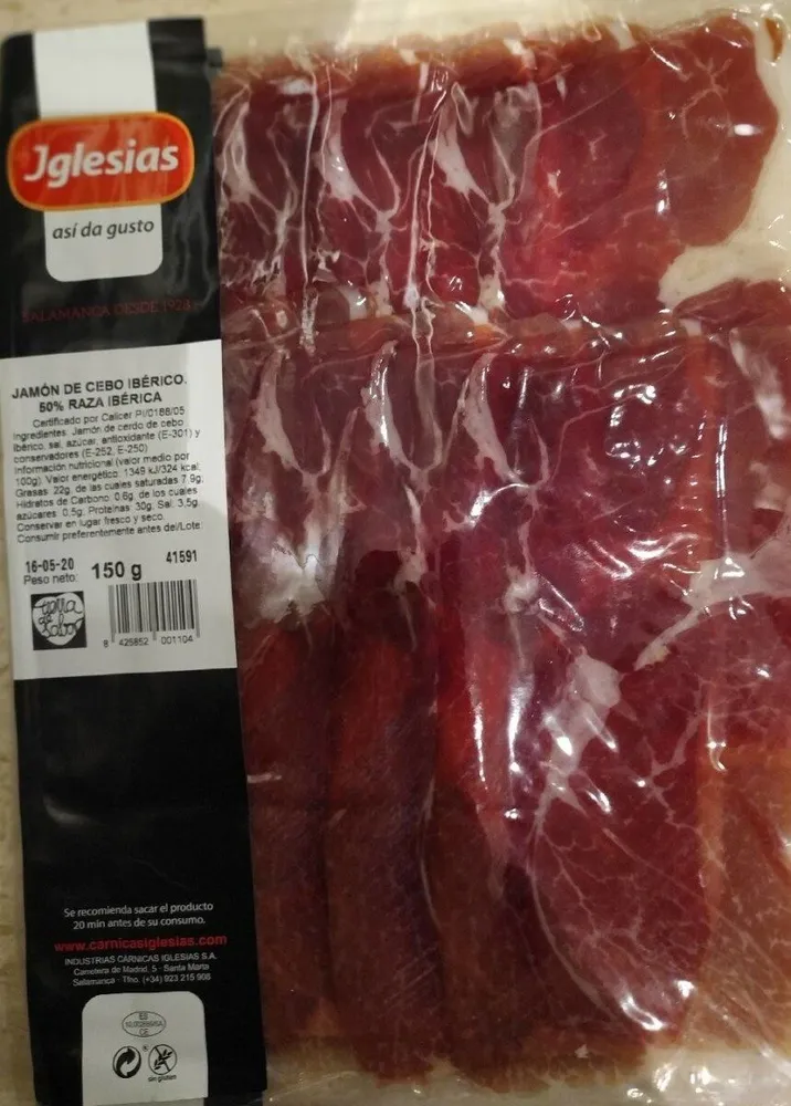 Jamón de cebo ibérico