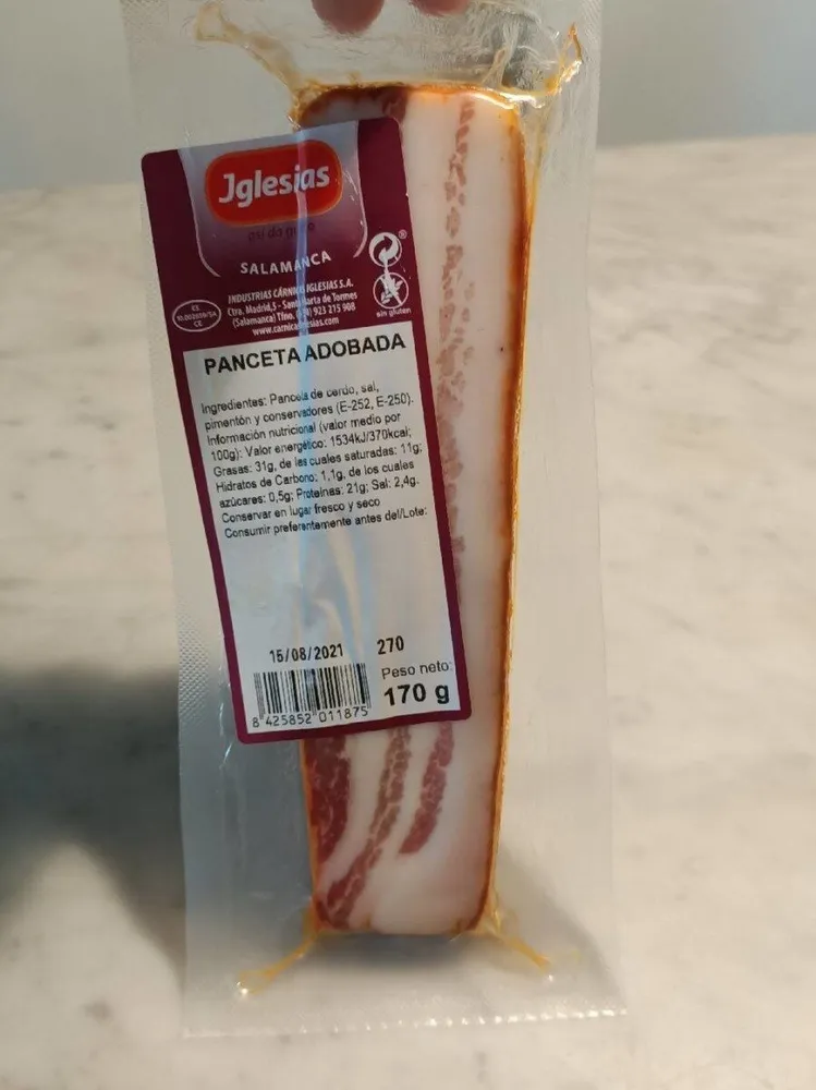 Panceta adobada