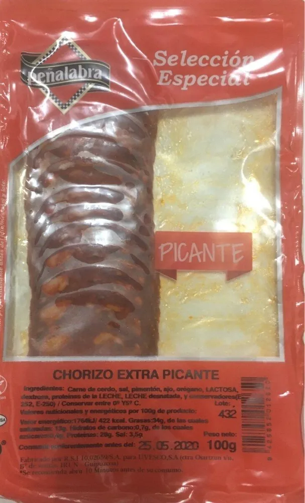 Chorizo extra picante