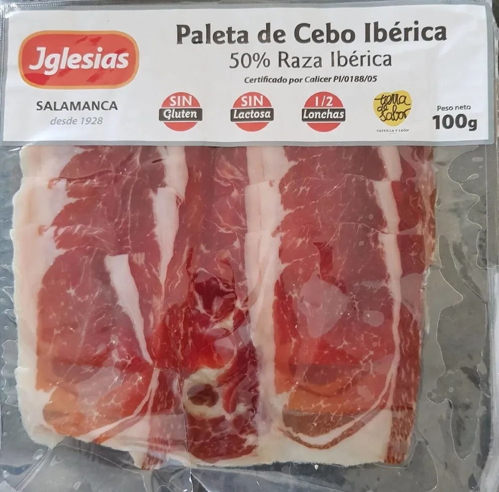 Paleta de cerdo iberico
