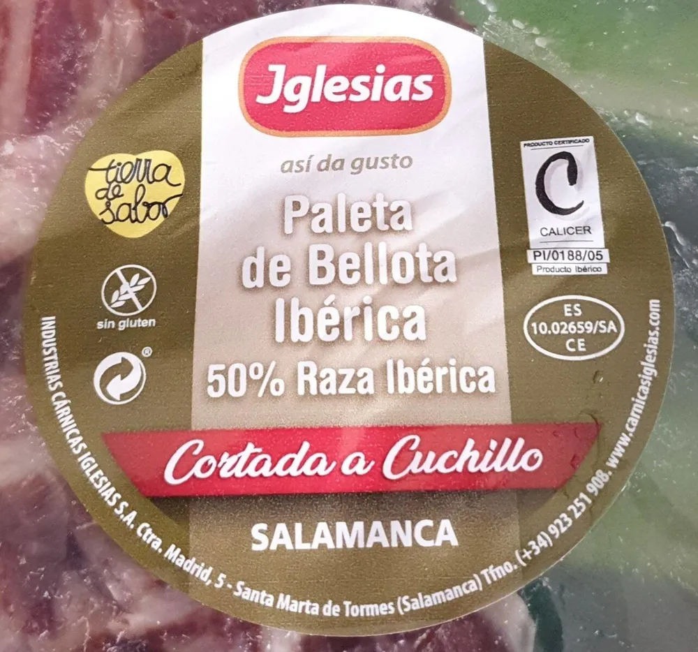 Paleta de bellota Ibérica