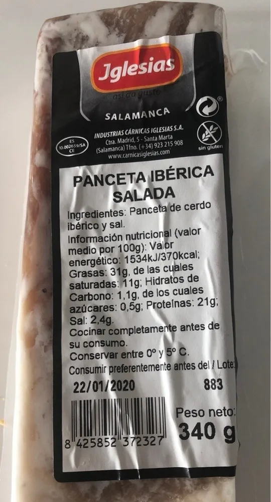 Panceta Iberica