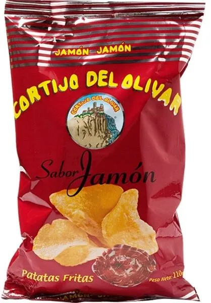 Patatas fritas jamón