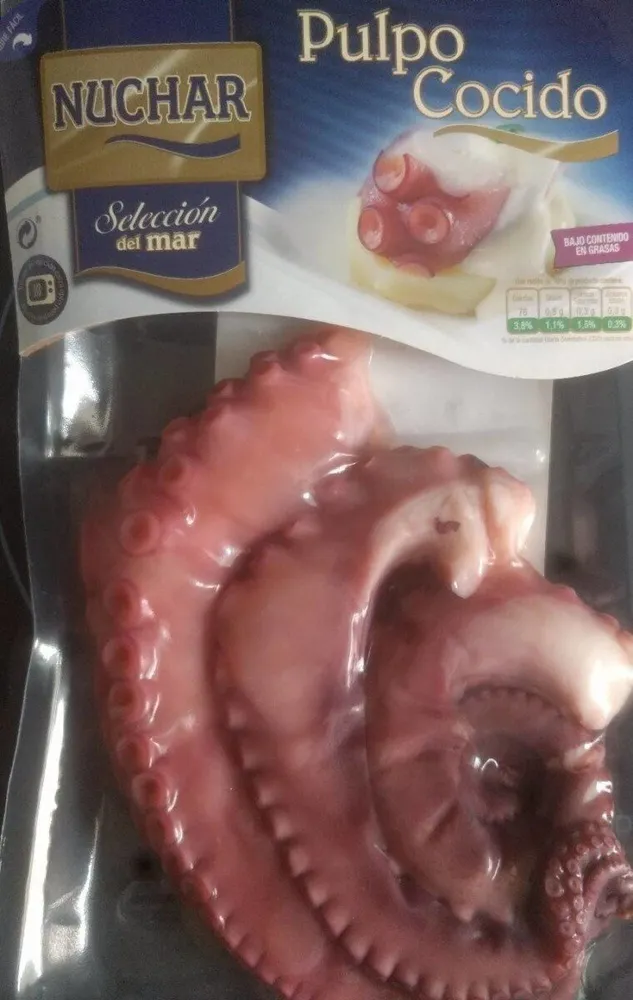 Pulpo cocido