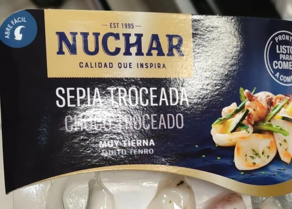 Sepia troceada