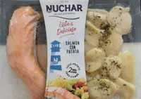 Salmón con patata