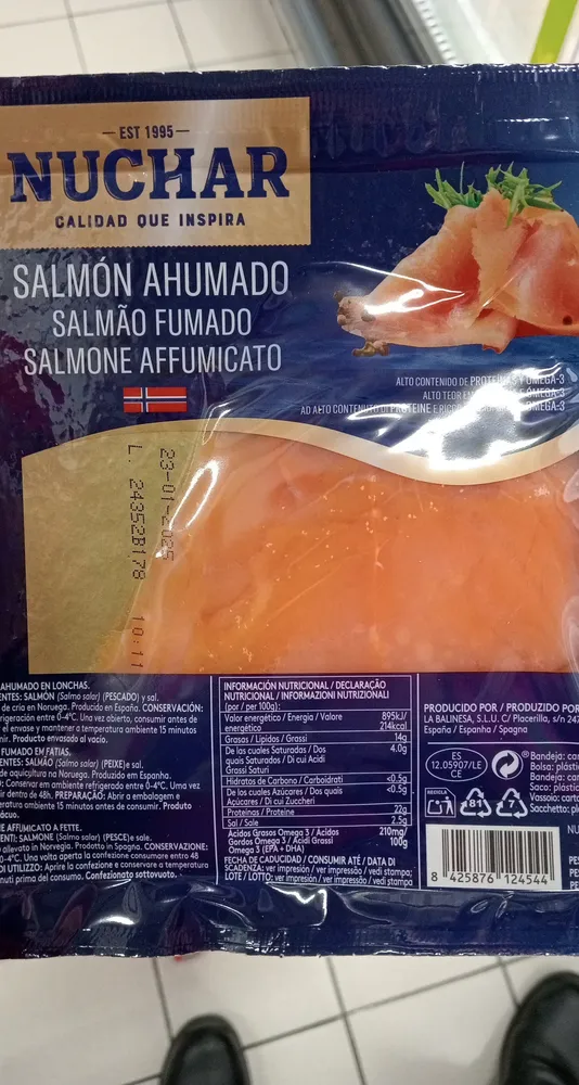 SALMÓN AHUMADO- NUCHAR