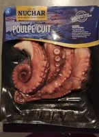 Tentacules de poulpe cuit