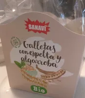 Galletas con espelta y algarroba