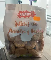 Galletas con almendras y baobab