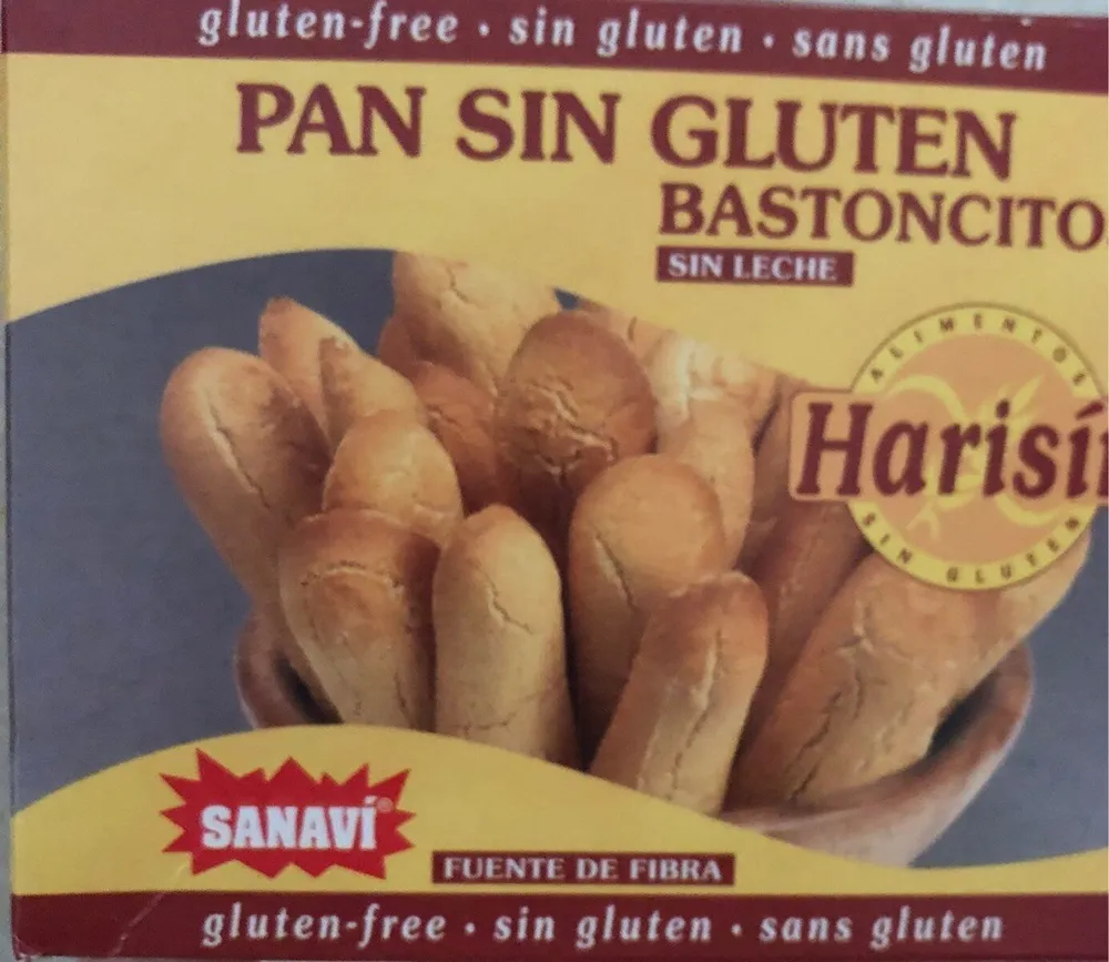 Pan Sin Gluten Bastoncitos