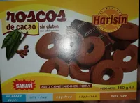 Roscos de cacao sin gluten
