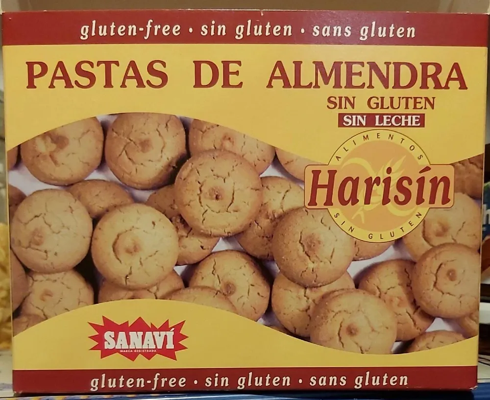 Pastas de Almendra sin gluten Harisin