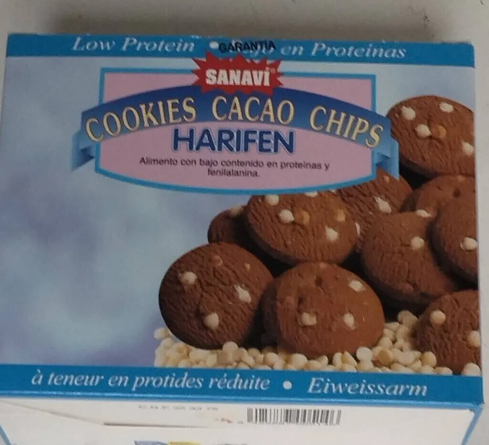 Cookies cacao chips