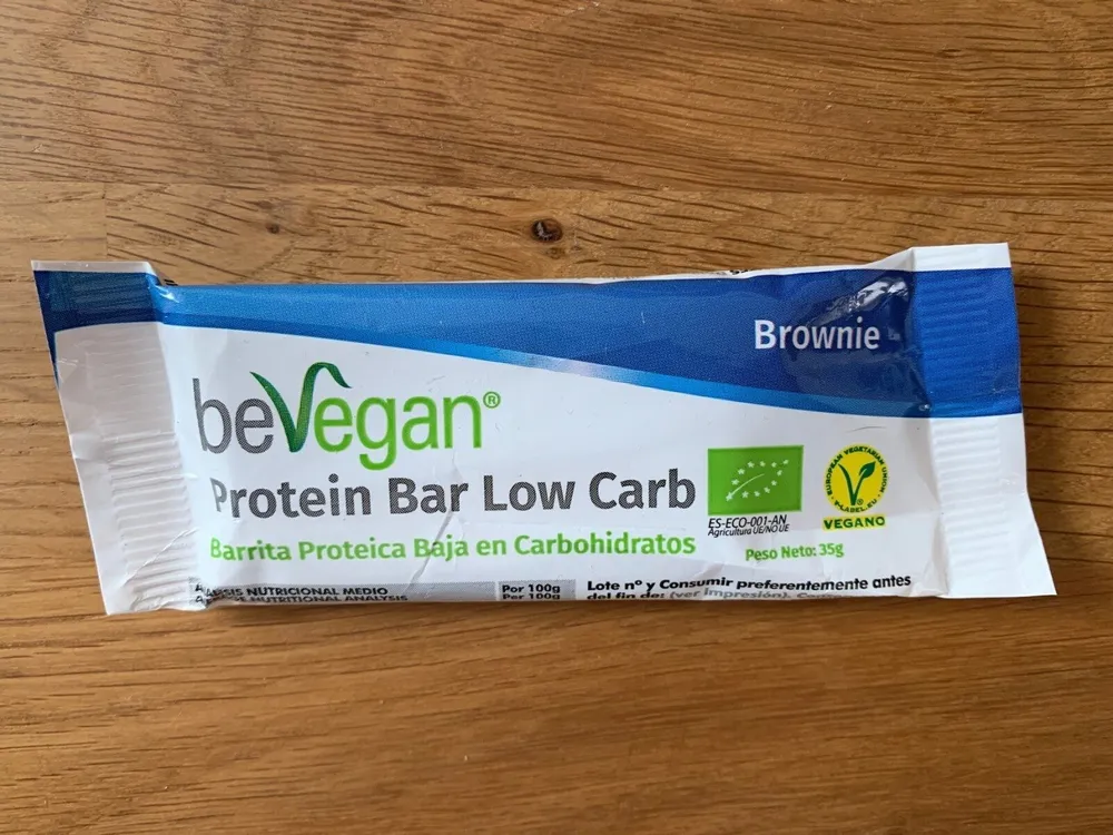 Protein bar low carb brownie