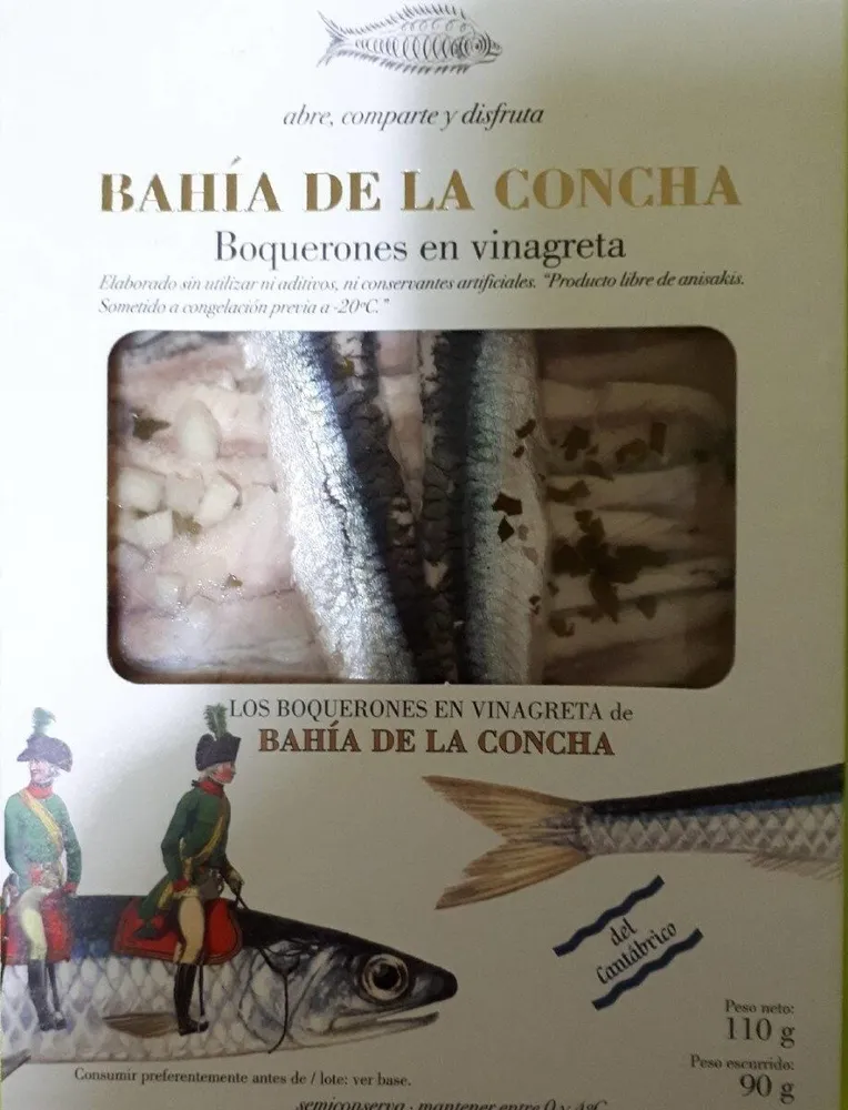 Boquerones a la vinagreta