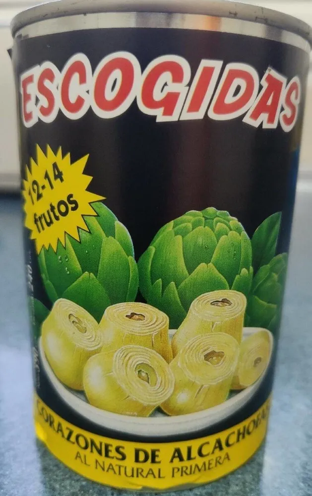 Corazones de alcachofas