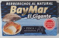 Berberechos al natural