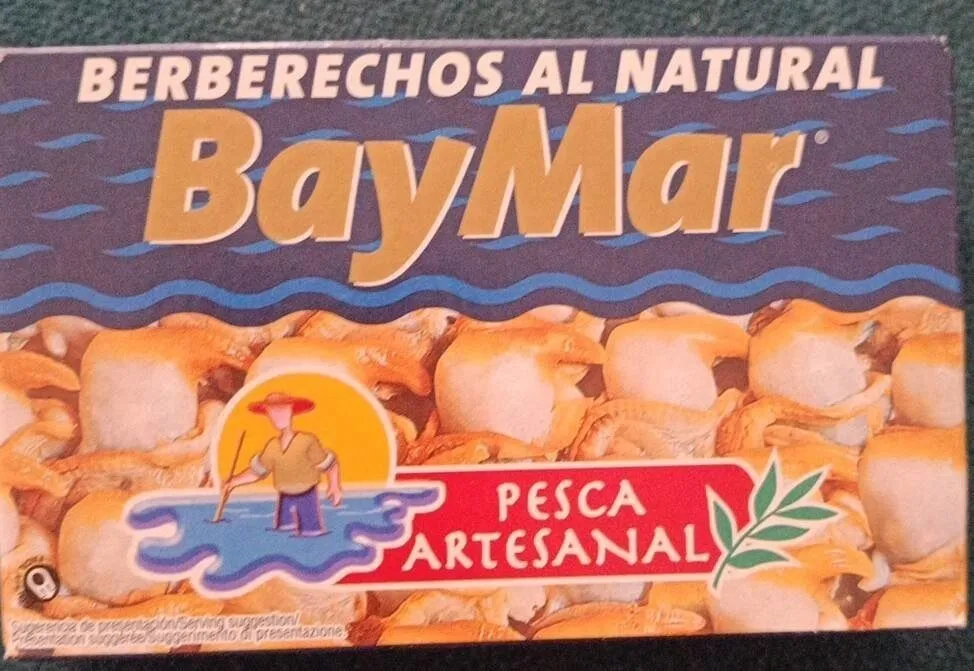 Berberechos al natural